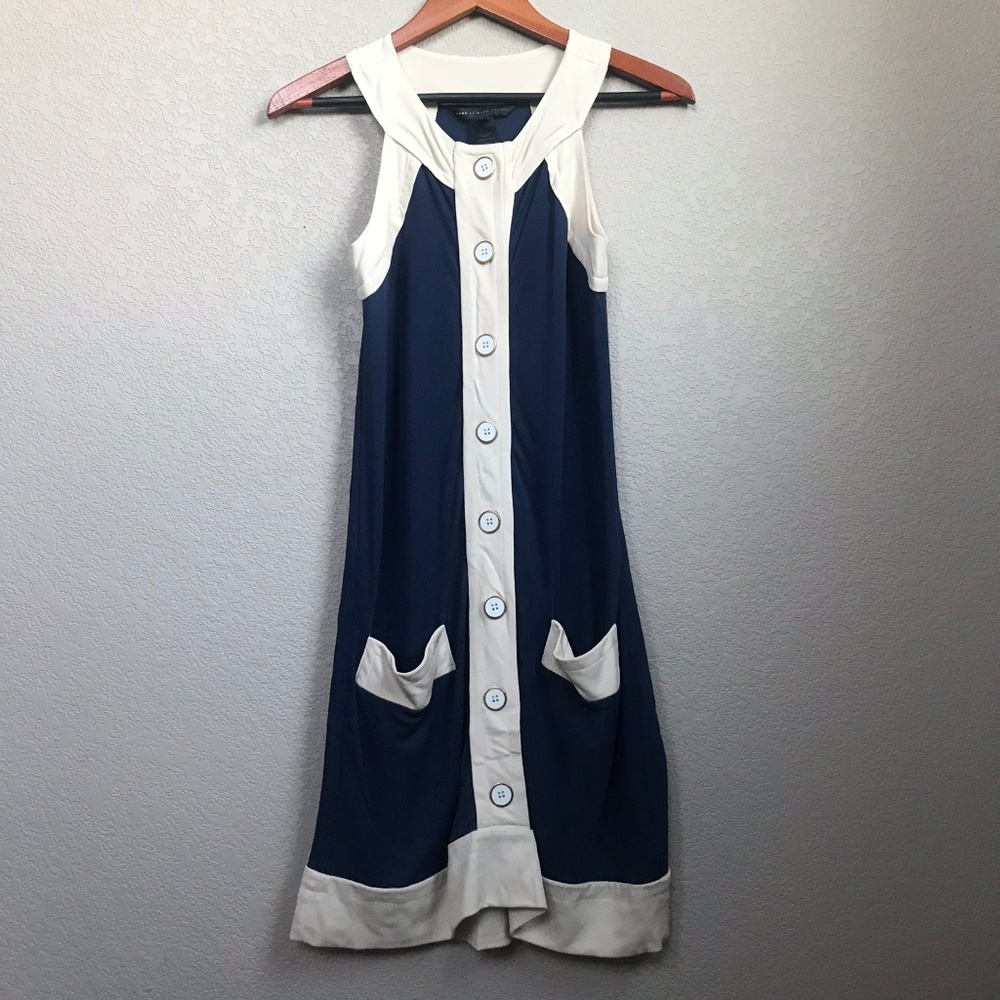 Marc By Marc Jacobs Camille Dress Marine Blue XS